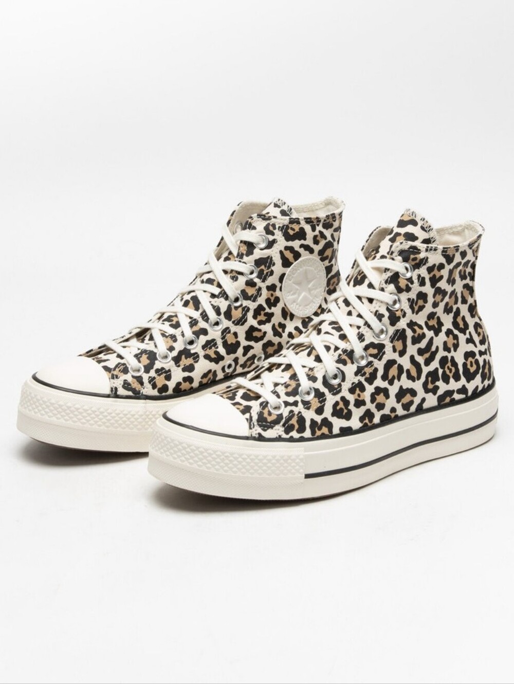 Converse 11 Chuck Taylor All Star High Top Leopard Womens Platform High Shoes